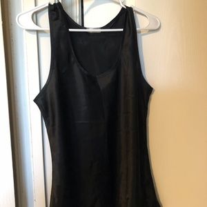 Black tank top